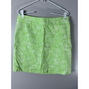 Vineyard Vines Lime Green‎ Mjni Skirt 6